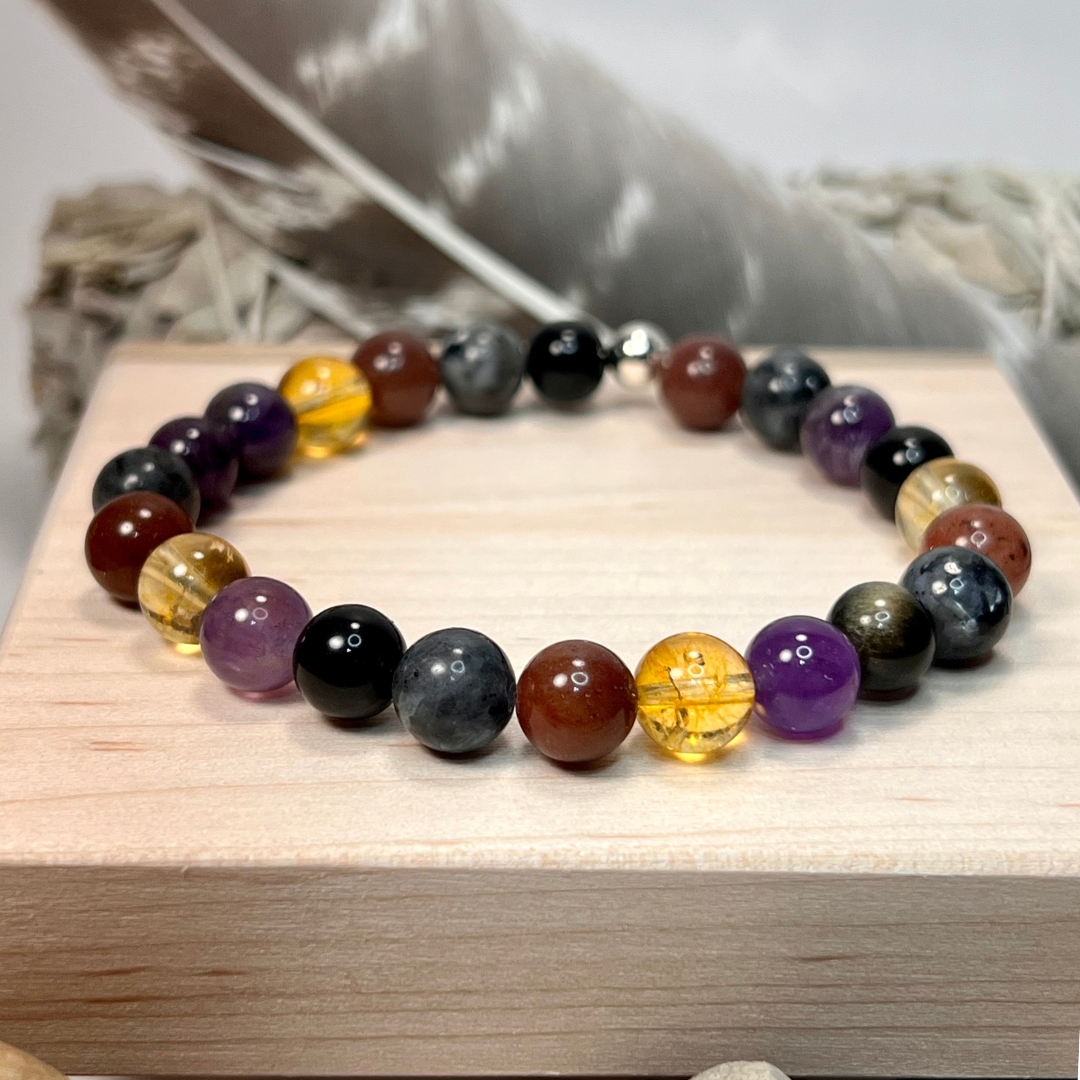 Sagittarius Gemstone Bracelet (Nov 23 - Dec 21)