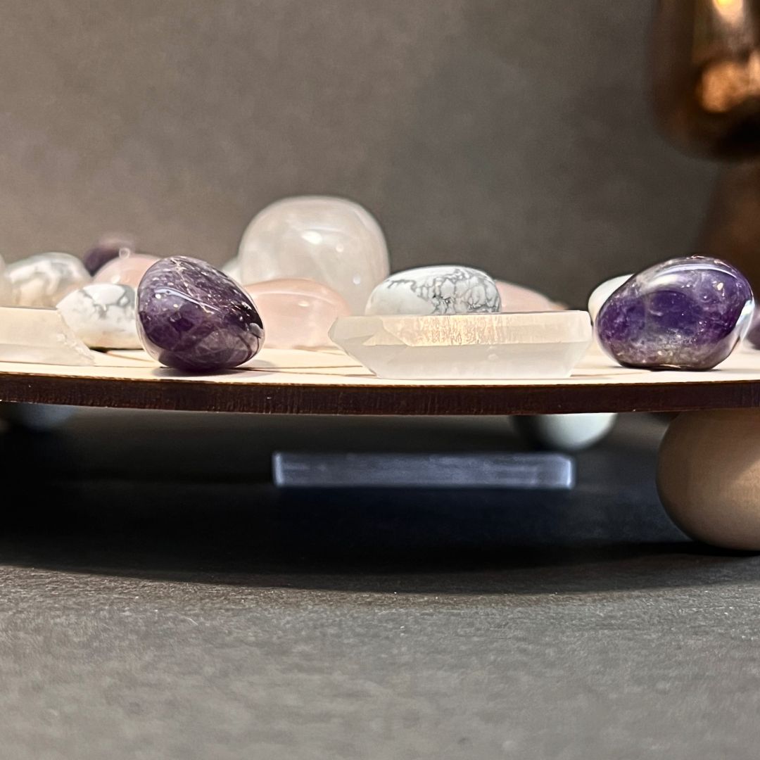 Inner Calm Crystal Grid Kit – Serenity & Stress Relief with Healing Stones - Image 6